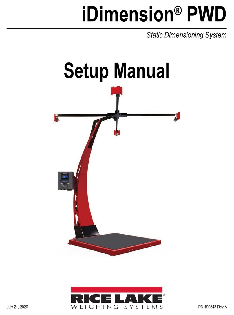 Rice Lake iDimension PWD User guide