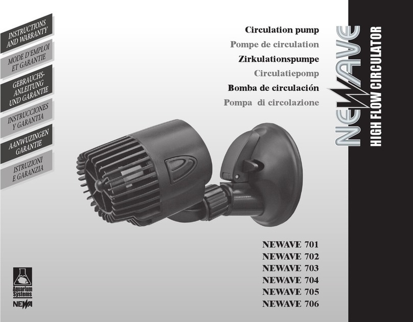 Newave 701 Instructions and warranty