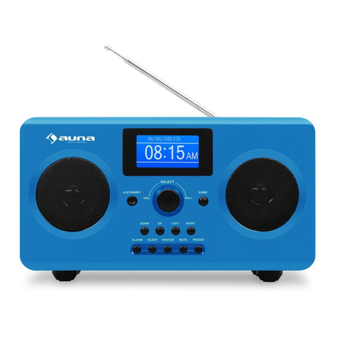 auna multimedia Radio Quarz 150 User manual