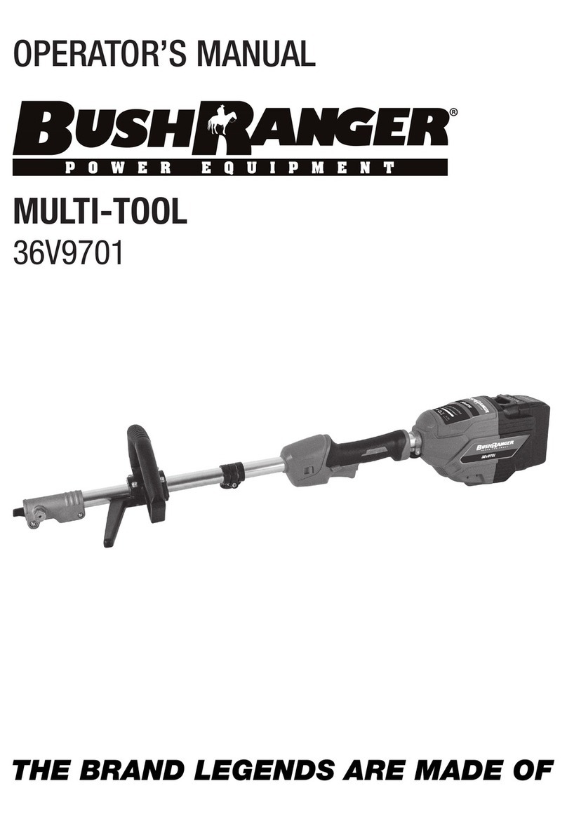 Bushranger MULTI-TOOL 36V9701 Operator's manual