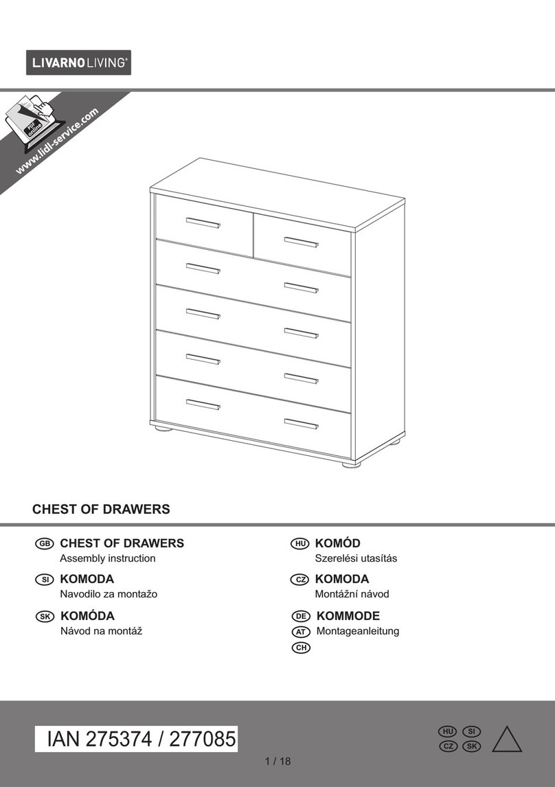 Livarno Living 275374 Assembly instruction