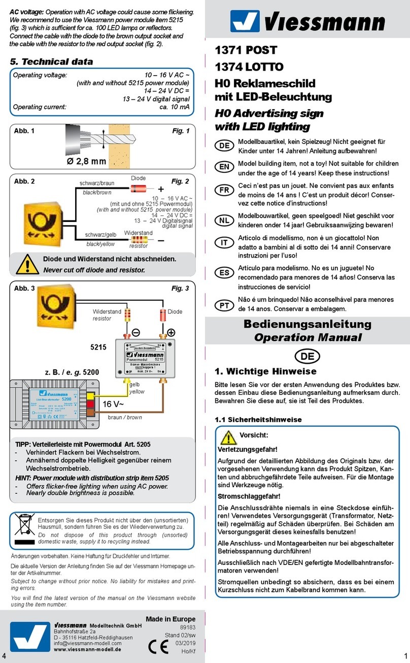 Viessmann 1371 POST User manual
