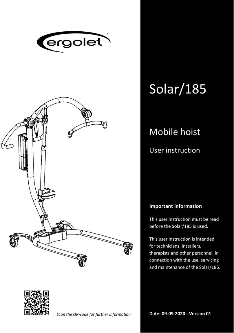 ergolet Solar/185 User instruction