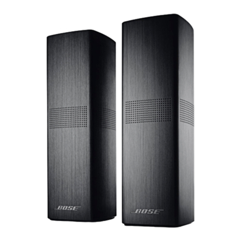 Bose SURROUND SPEAKERS 700 User manual