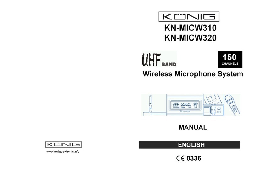 König KN-MICW310 manual