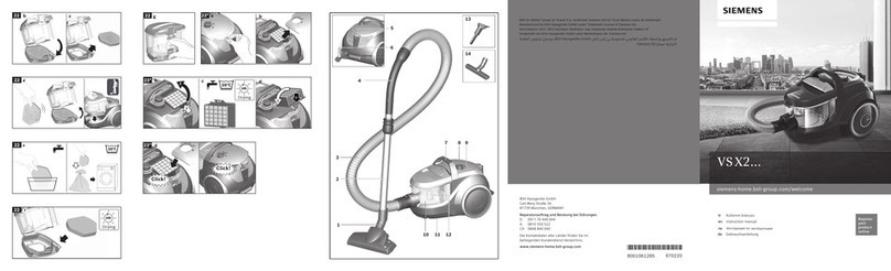 Siemens VS X2 Series instruction manual