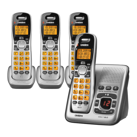 Uniden D1484 series User manual Uniden D1484 series User manual