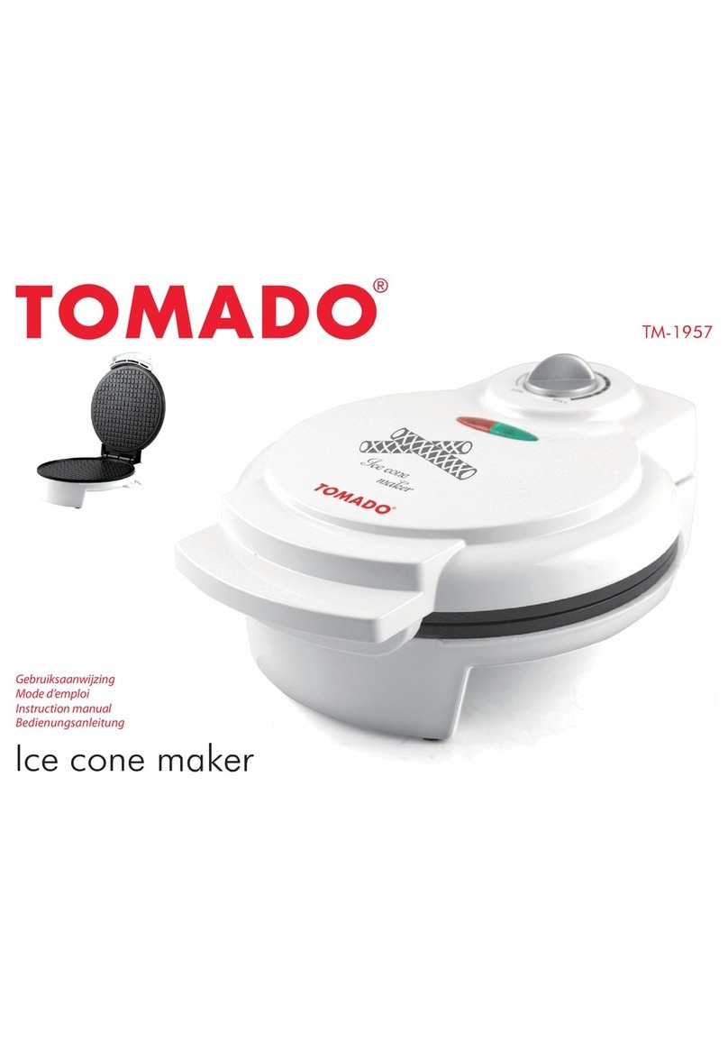 tomado TM-1957 instruction manual