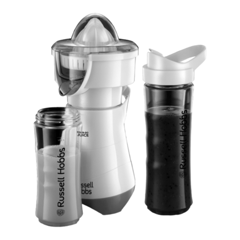 Russell Hobbs Explore Mix & Go instructions