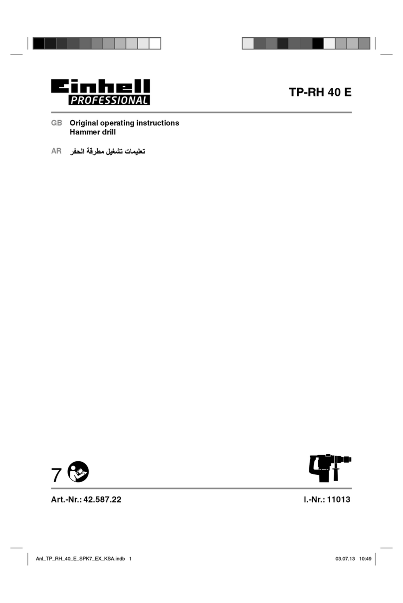 EINHELL TP-RH 40 E Original operating instructions