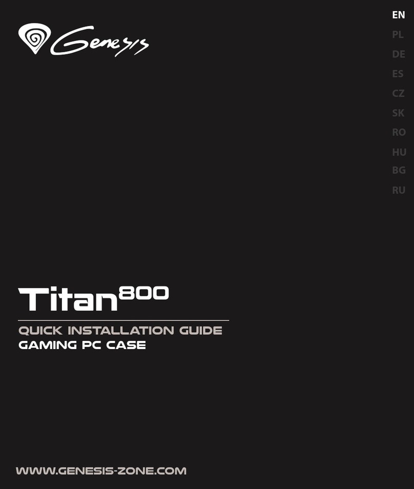 Genesis Titan 800 Quick installation guide