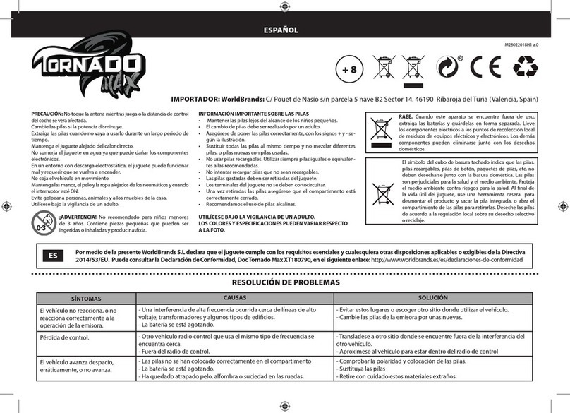 WorldBrands Tornado Max instruction manual