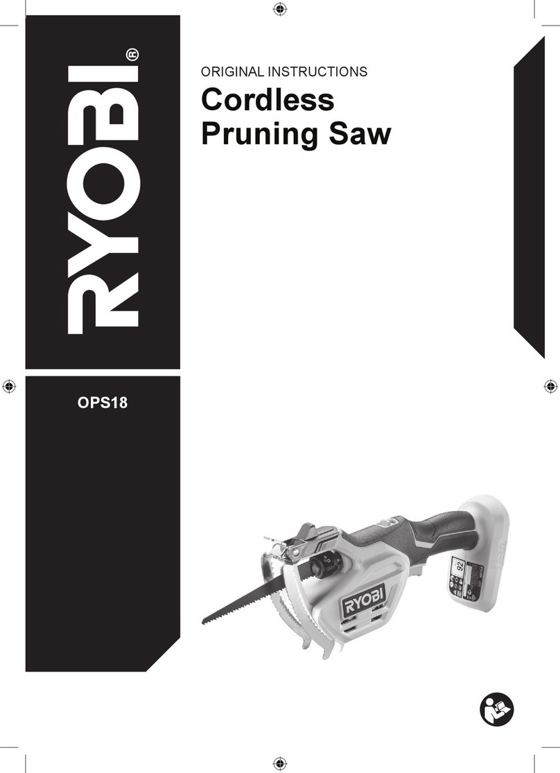 Ryobi OPS18 Original instructions