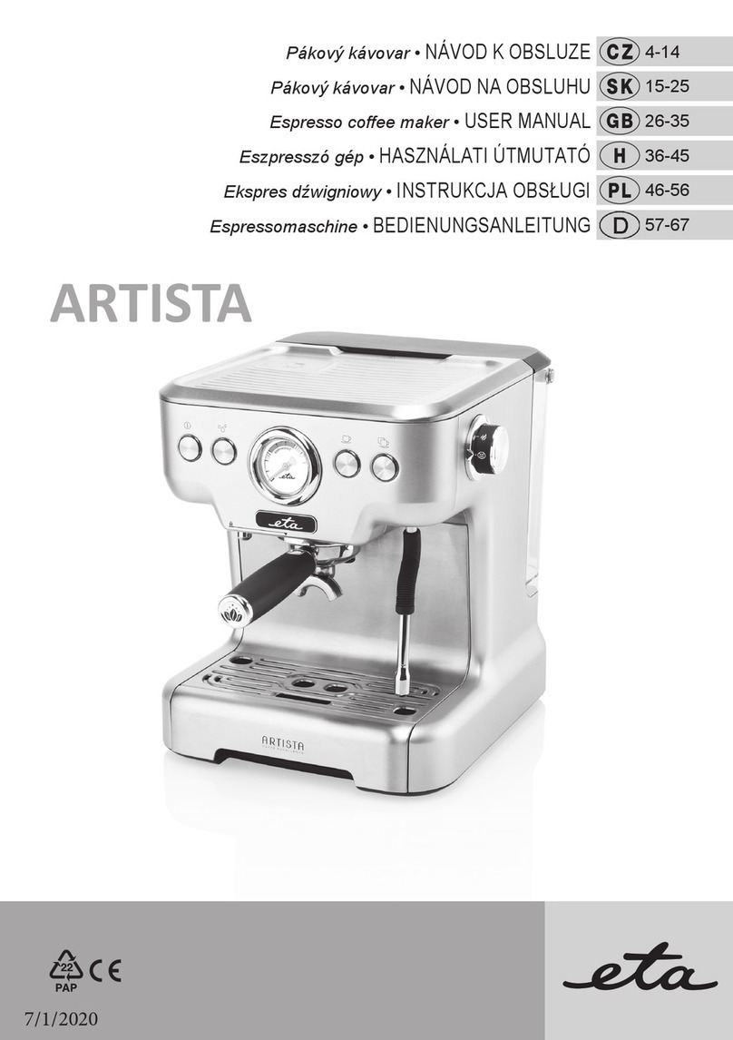 eta ARTISTA user manual