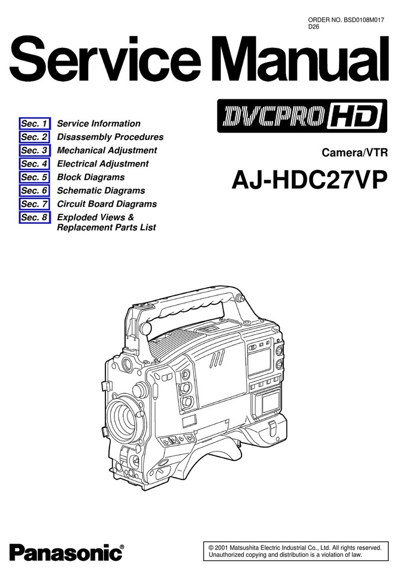 Panasonic AJ-HDC27VP User manual