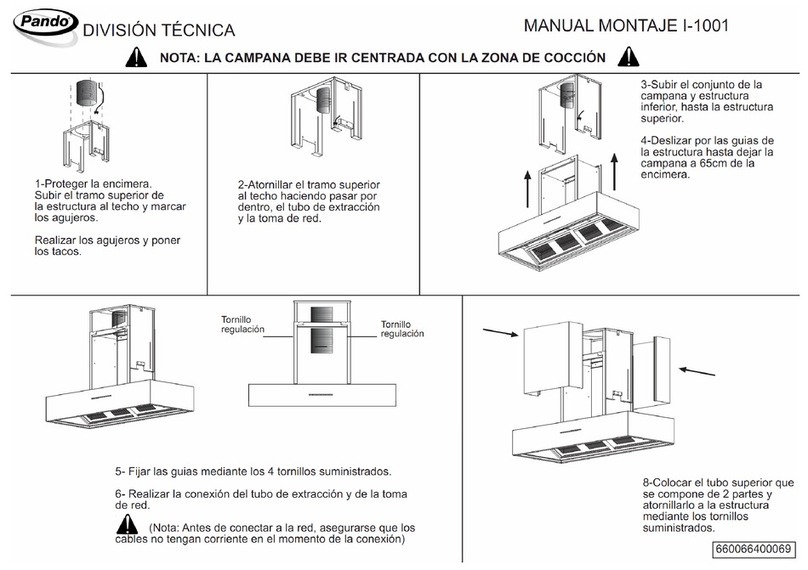 Pando I-1001 Assembly manual Pando I-1001 Assembly manual