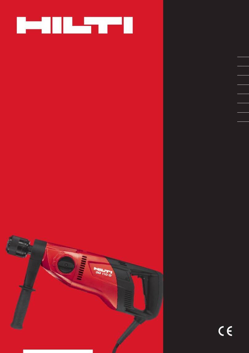 Hilti DD110-D User manual