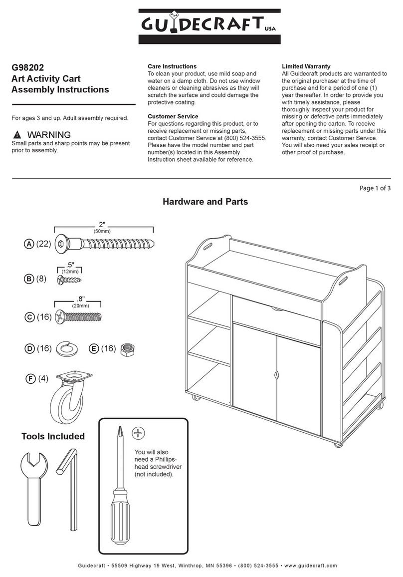 guide craft G98202 Assembly instructions
