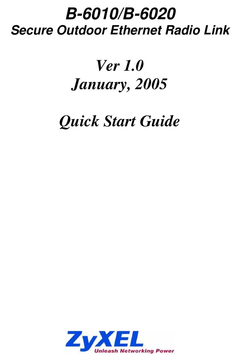 ZyXEL Communications B-6010 User manual