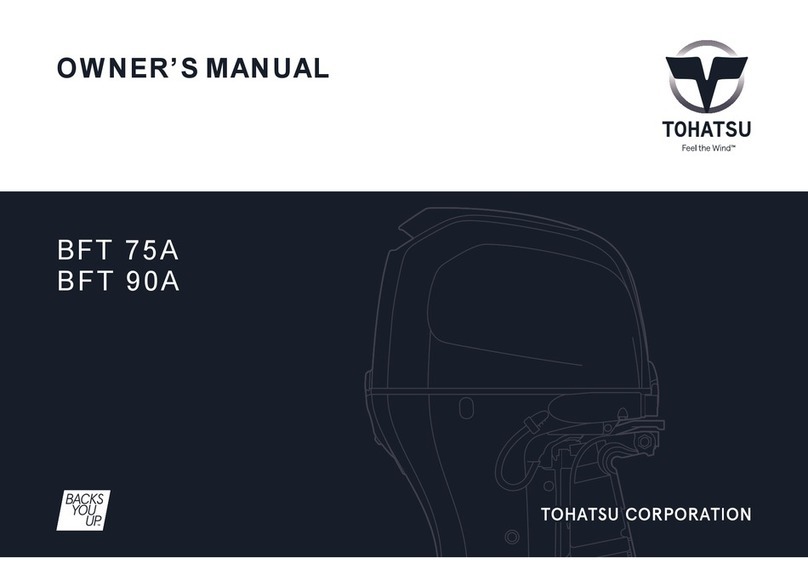 TOHATSU BFT 75A owner's manual