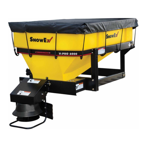 SnowEx Vee Pro 3000 User manual