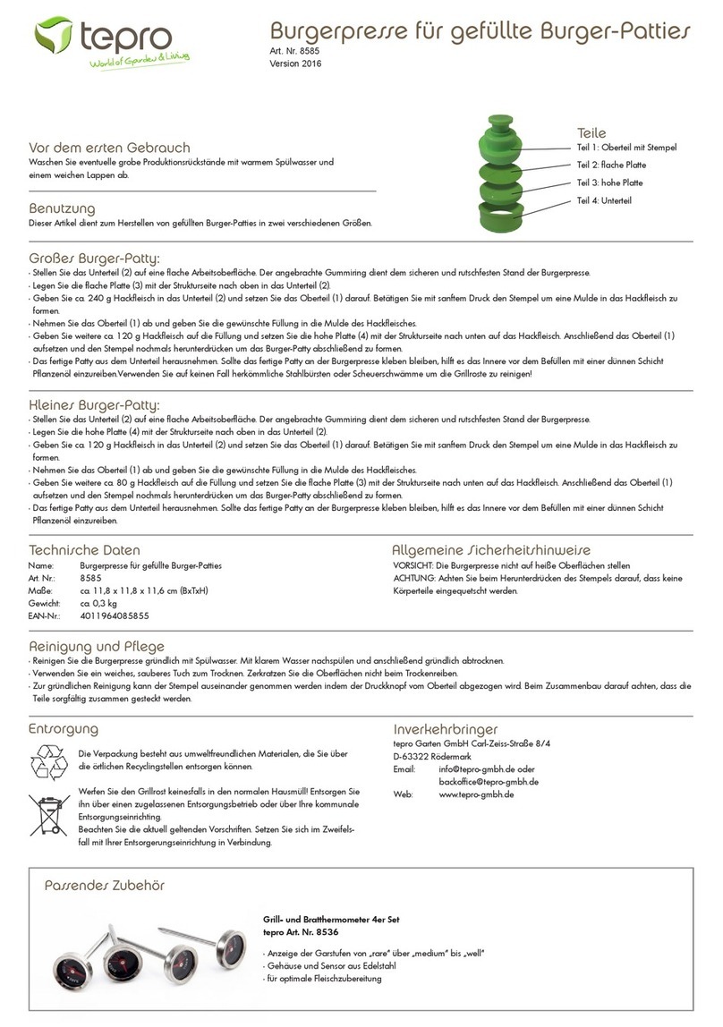 tepro 8585 manual