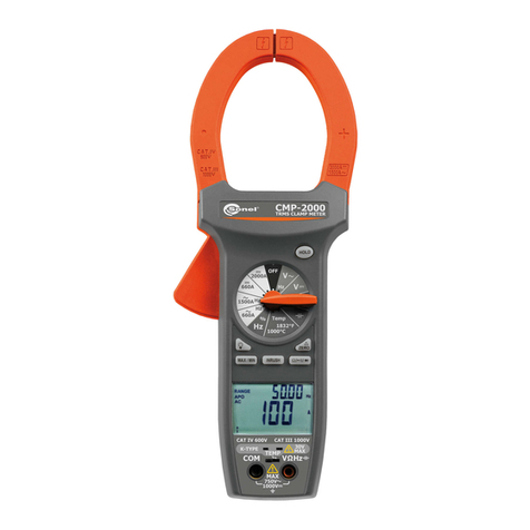 Sonel CMP-2000 User manual Sonel CMP-2000 User manual