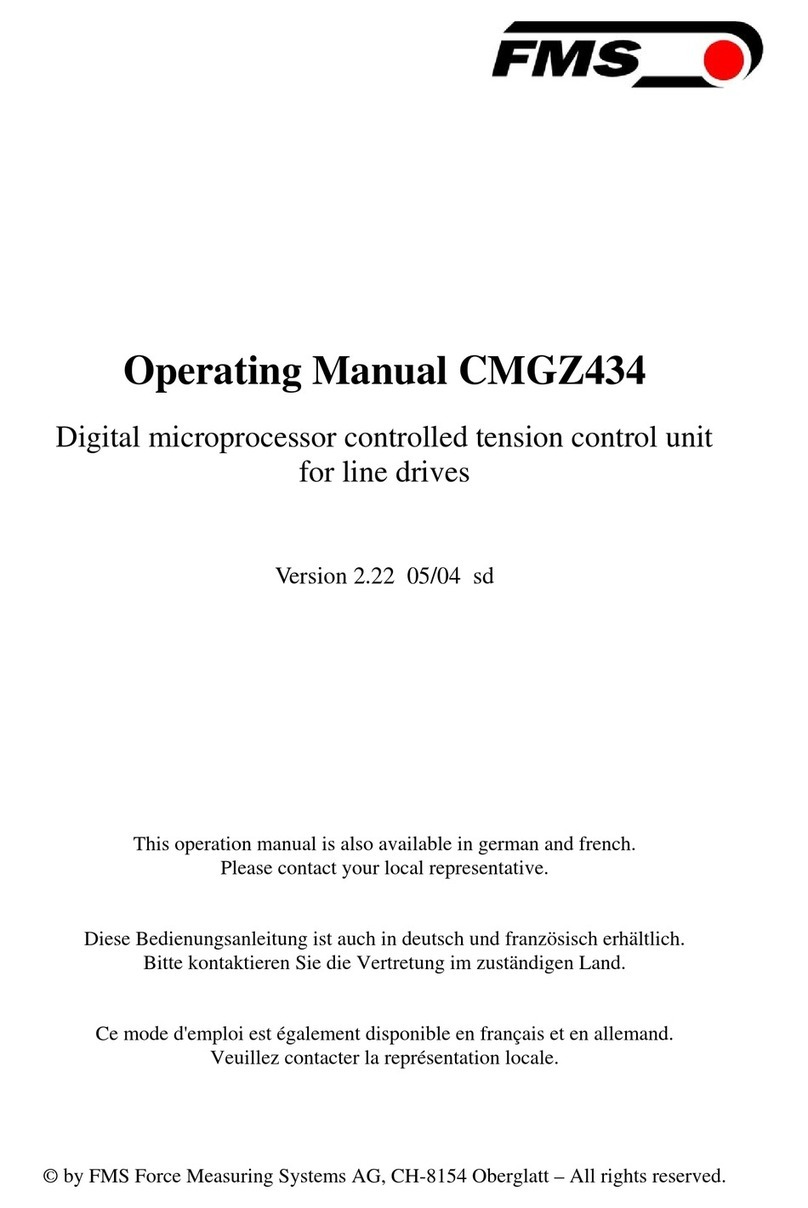 FMS CMGZ434 operating manual