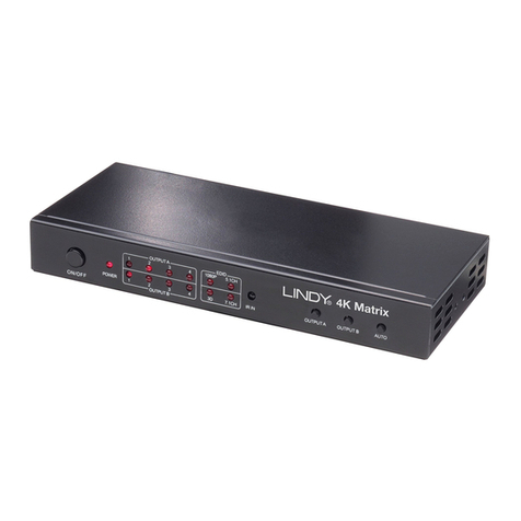 Lindy 38050 User manual