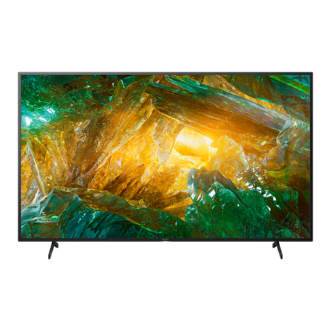 Sony Bravia KD-75X8000H User manual