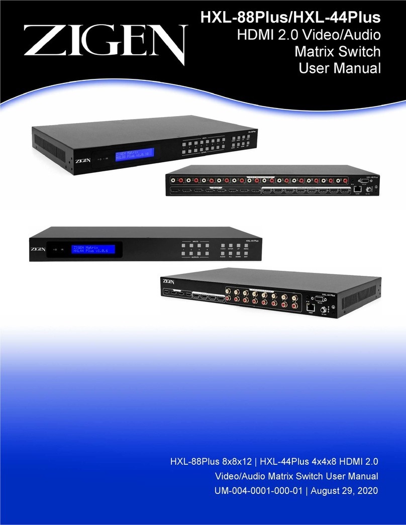 Zigen HXL-88Plus User manual