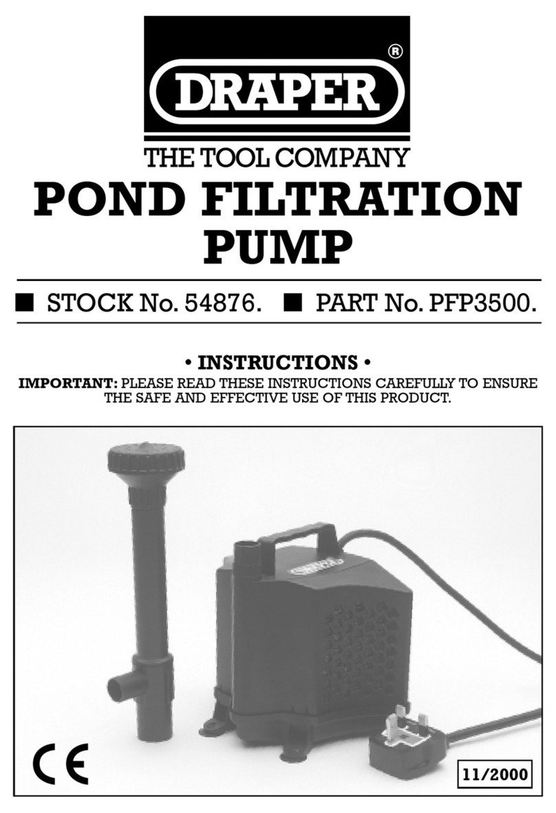 Draper PFP3500 instructions