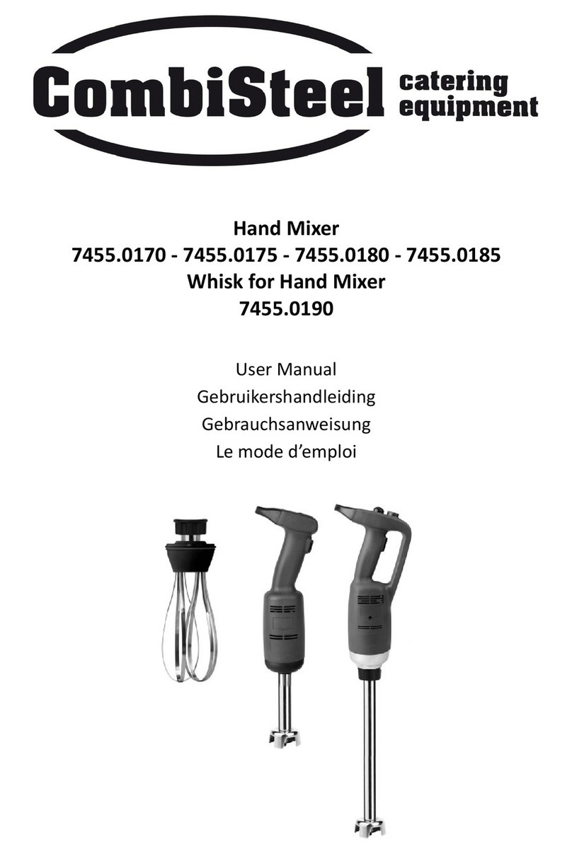 CombiSteel 7455.0170 User manual