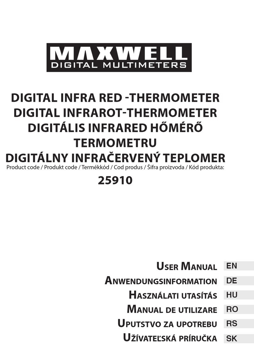 Maxwell Digital Multimeters 25910 user manual