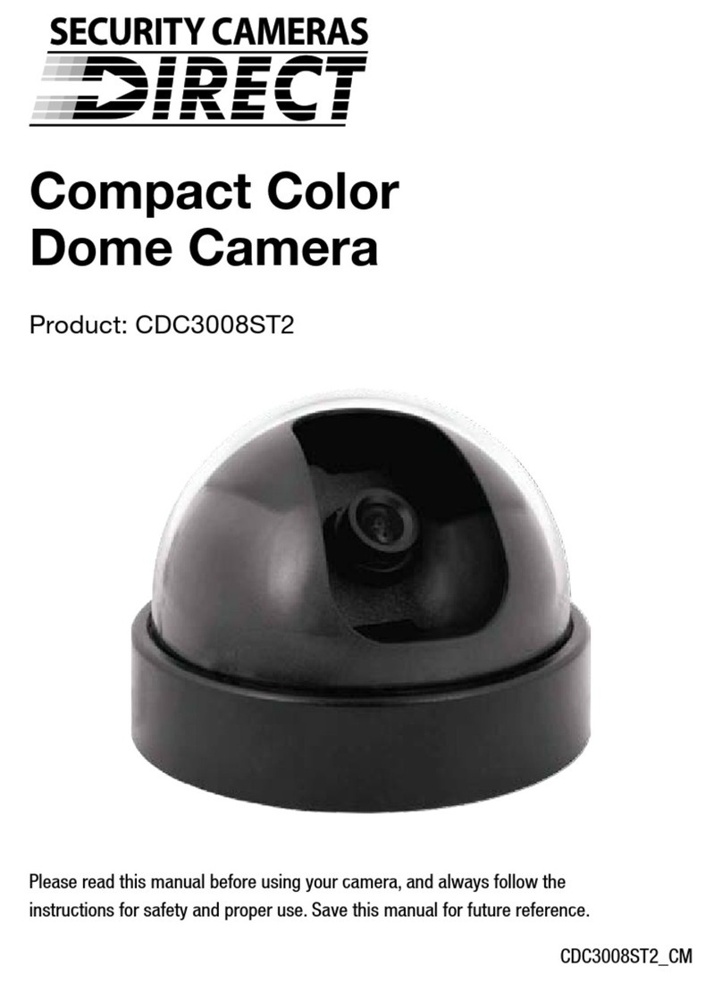 Security Cameras Direct CDC3008ST2 User manual