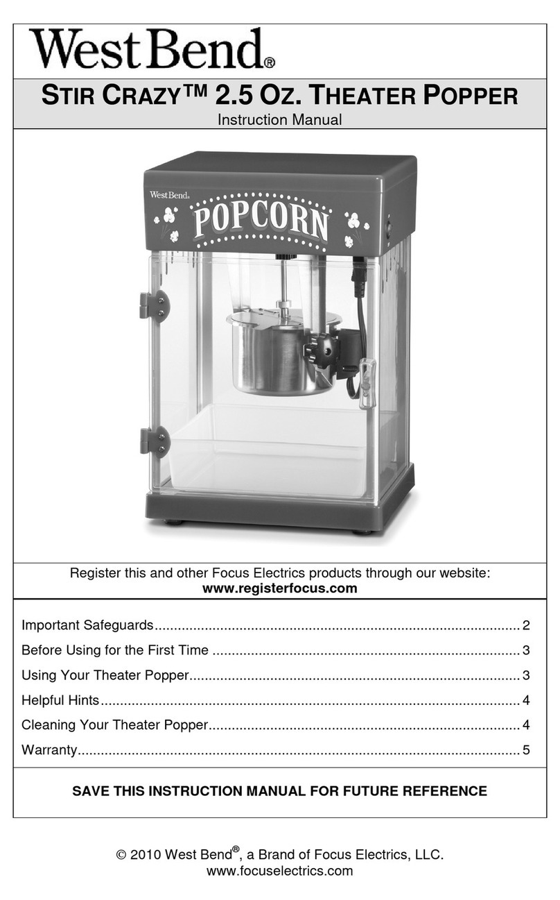 West Bend STIR CRAZY User manual West Bend STIR CRAZY User manual