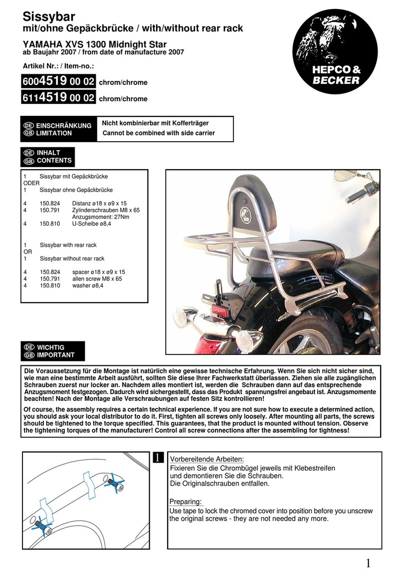 hepco & becker 6004519 00 02 User manual