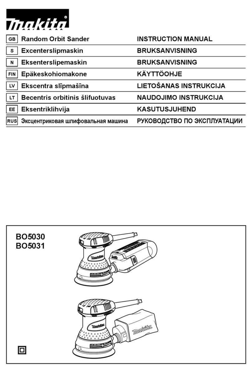 Makita BO5030 User manual