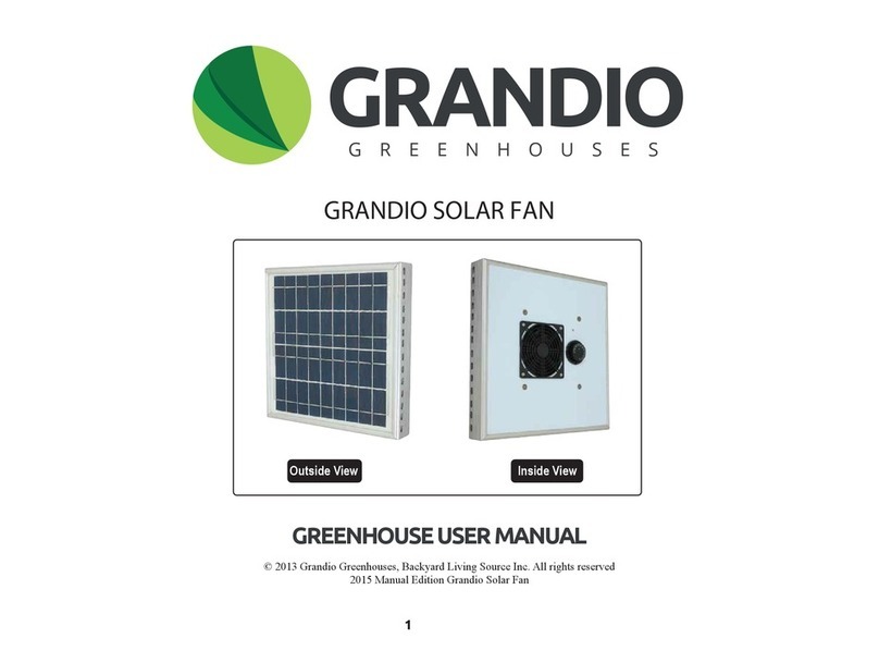 Grandio SOLAR FAN user manual
