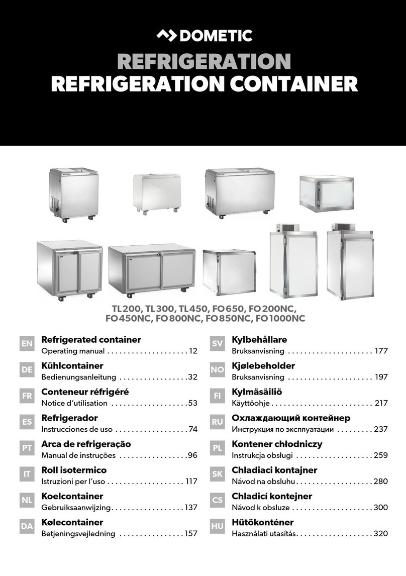 Dometic TL200 User manual