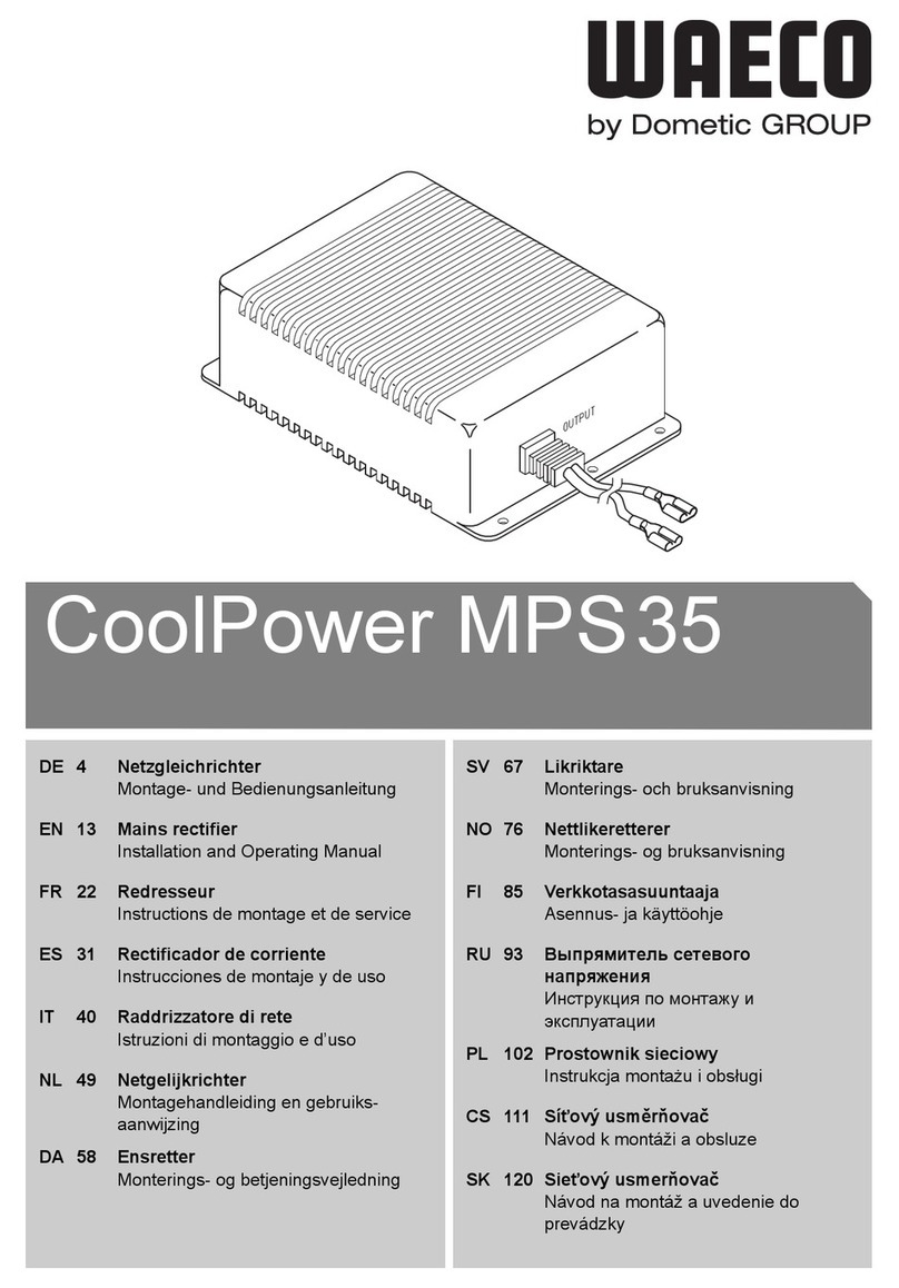 Dometic GROUP WAECO CoolPower MPS35 User manual