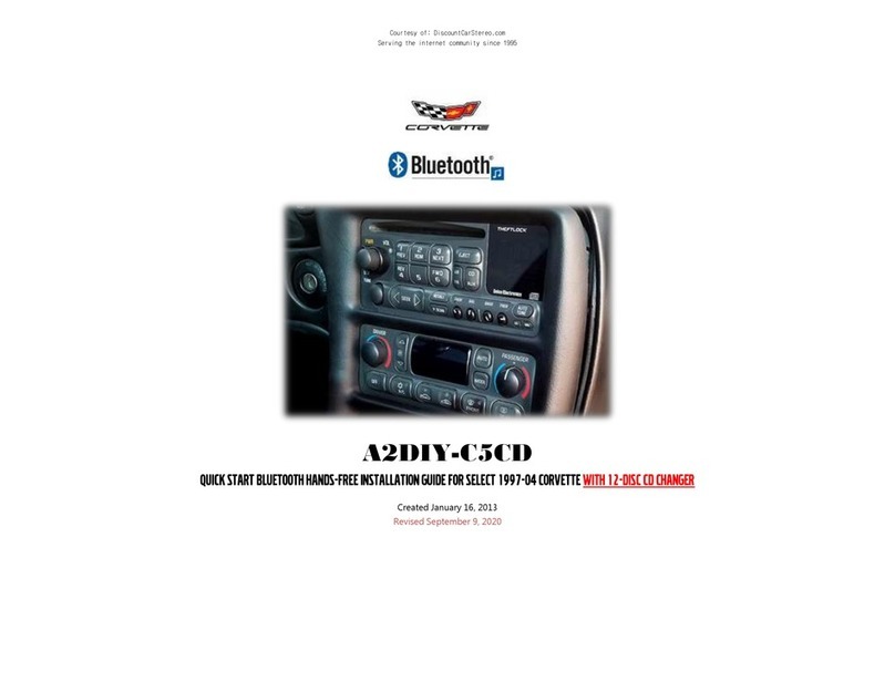 Discount Car Stereo A2DIY-C5CD installation guide