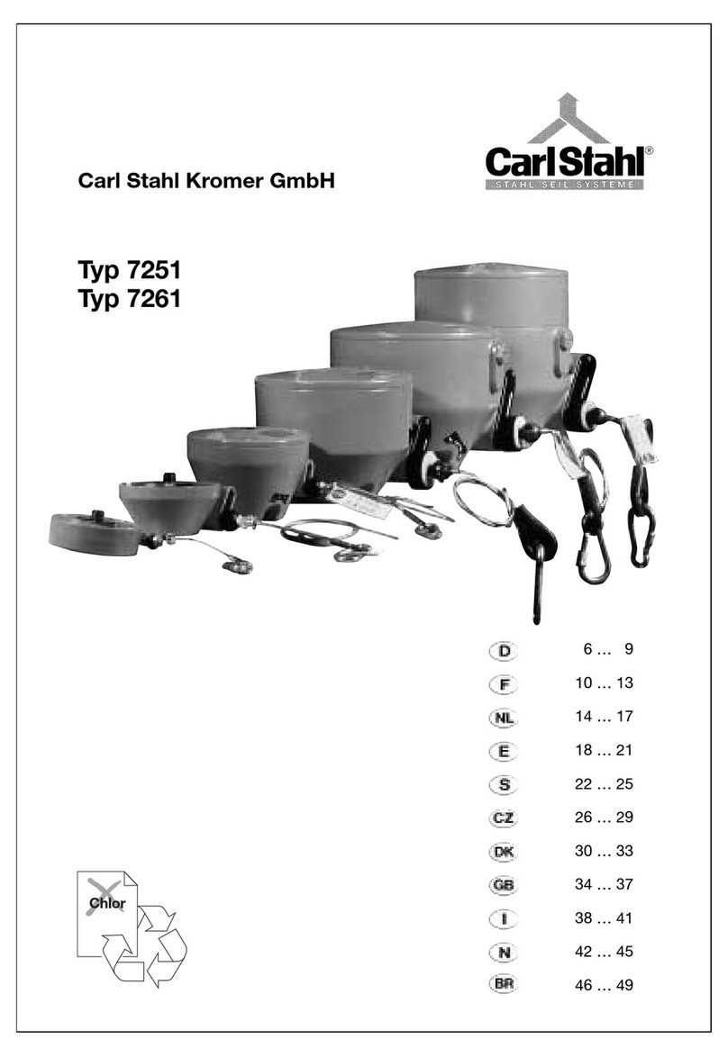 Carl Stahl Kromer 7251 manual