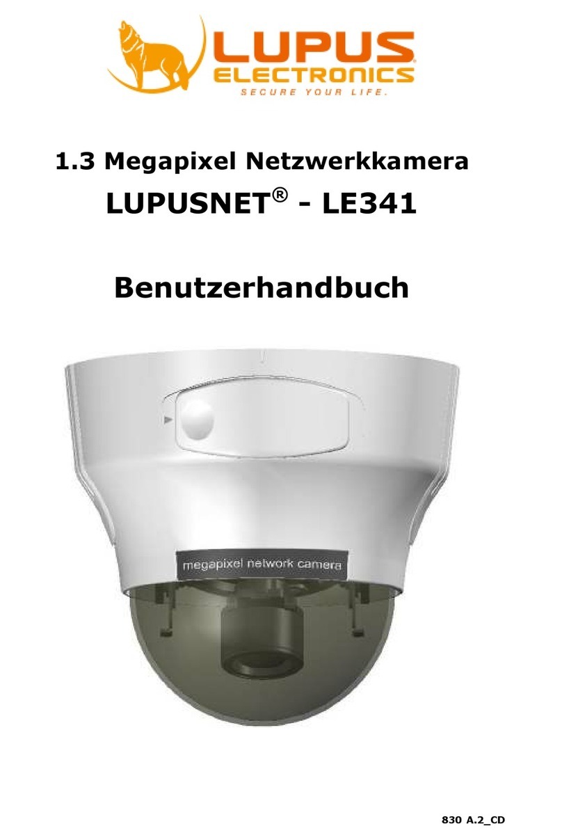 Lupus Electronics LUPUSNET LE341 manual