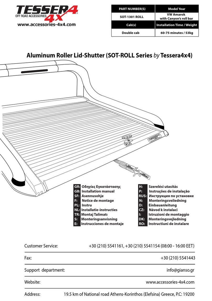 Tessera4x4 SOT-ROLL Series User manual Tessera4x4 SOT-ROLL Series User manual