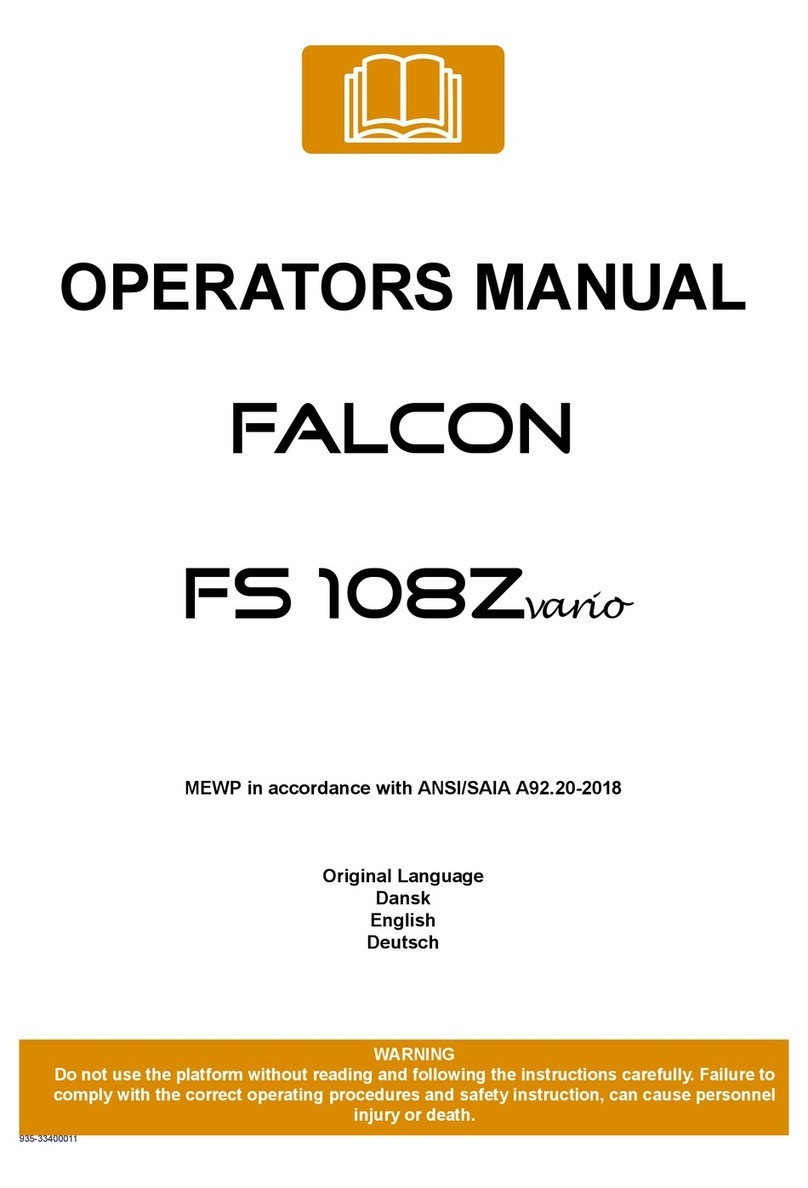 Falcon FS 108Z vario Operator's manual
