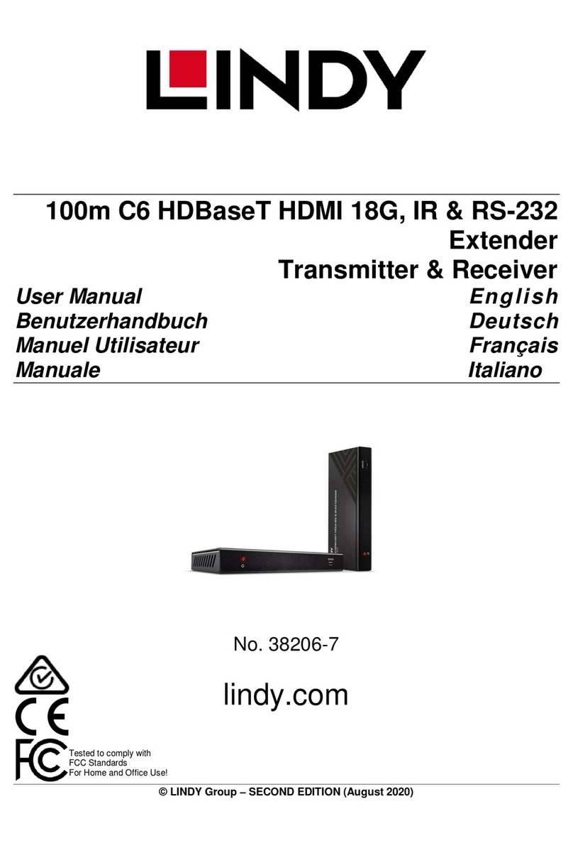 Lindy 38206-7 User manual