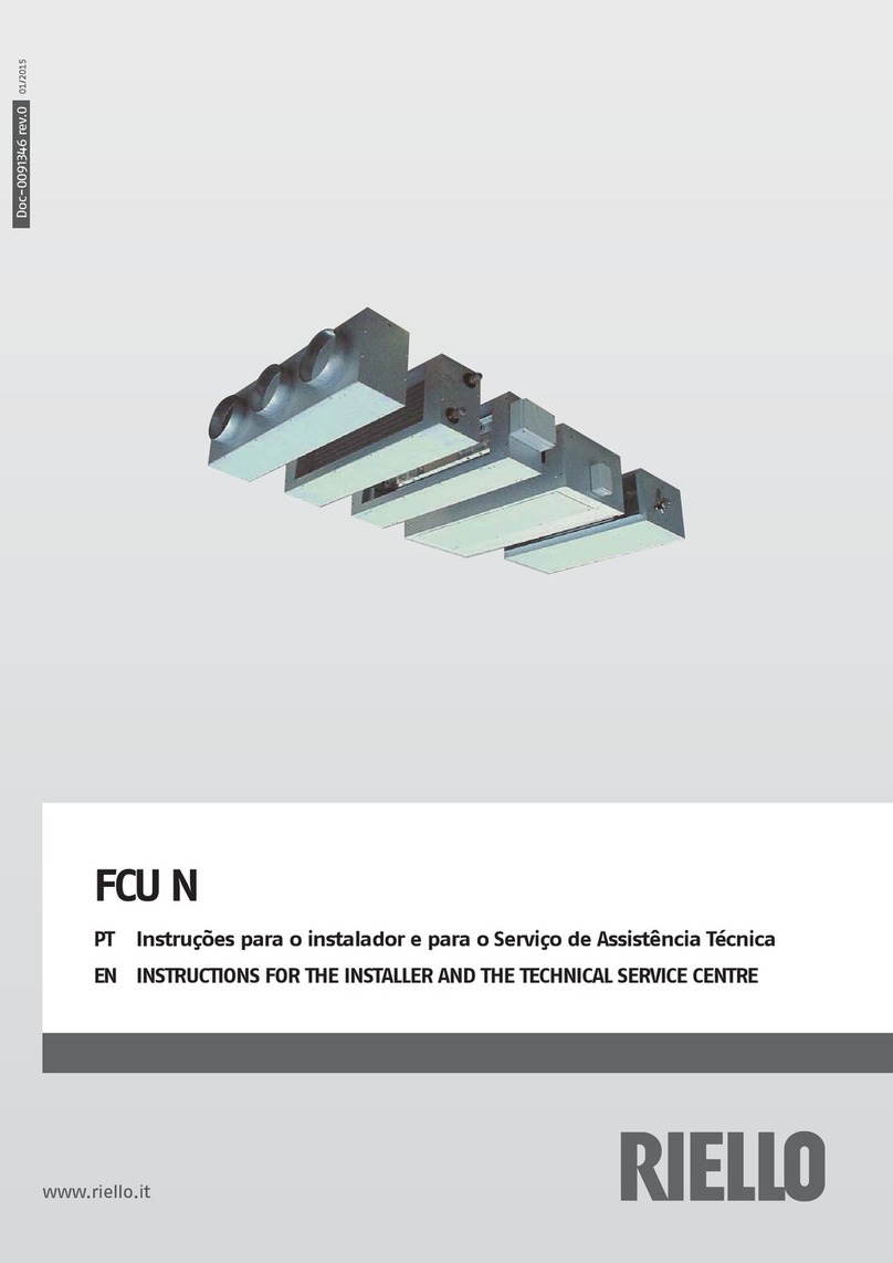 Riello FCU N Series User manual