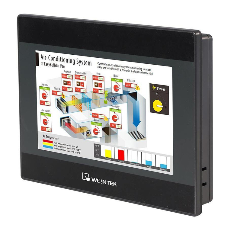 weintek MT6071iP Series User manual