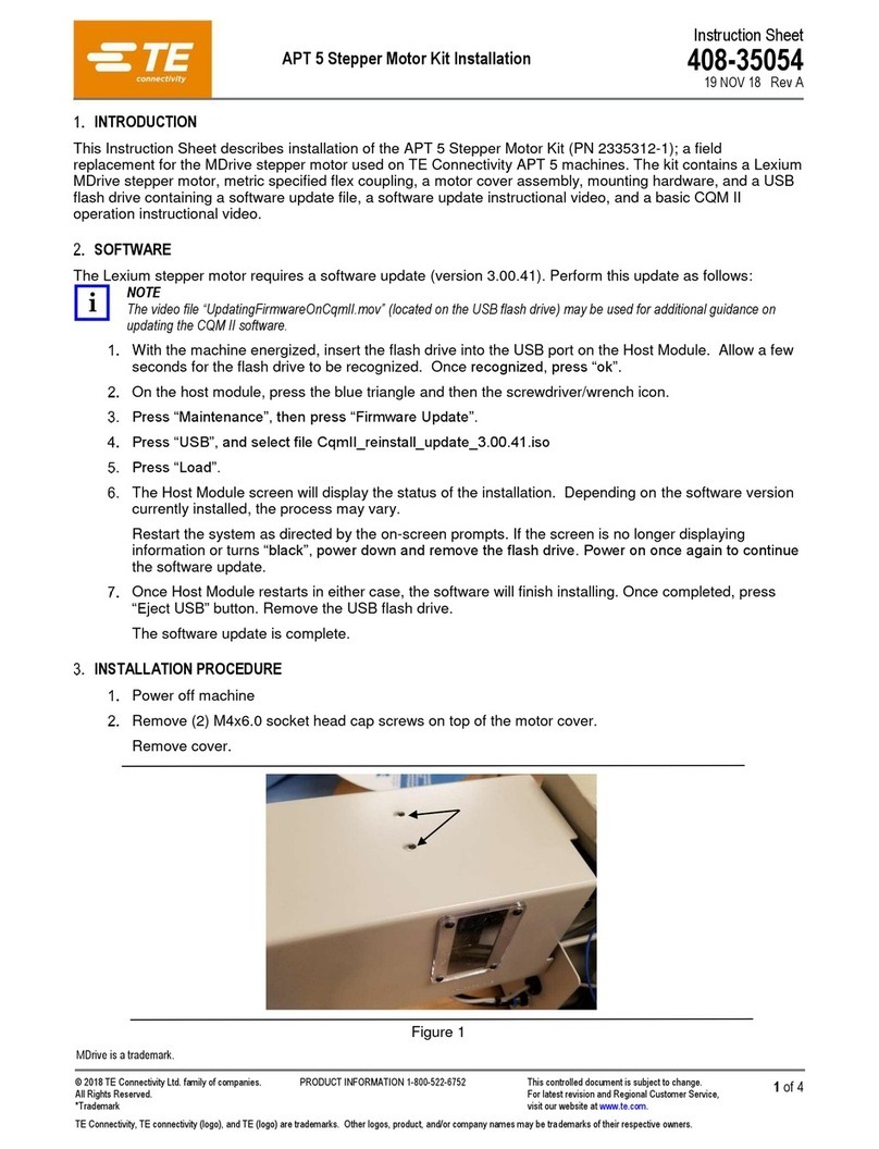 TE Connectivity 2335312-1 User manual